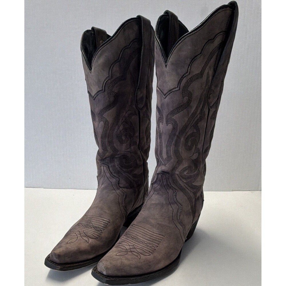 J.B. Dillon Genuine Leather Western Cowboy Boots Women’s US 7.5 B
